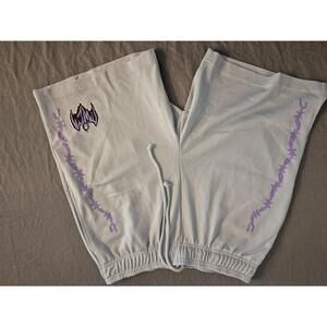 Warren Lotas Light Blue Mesh Shorts Size Small